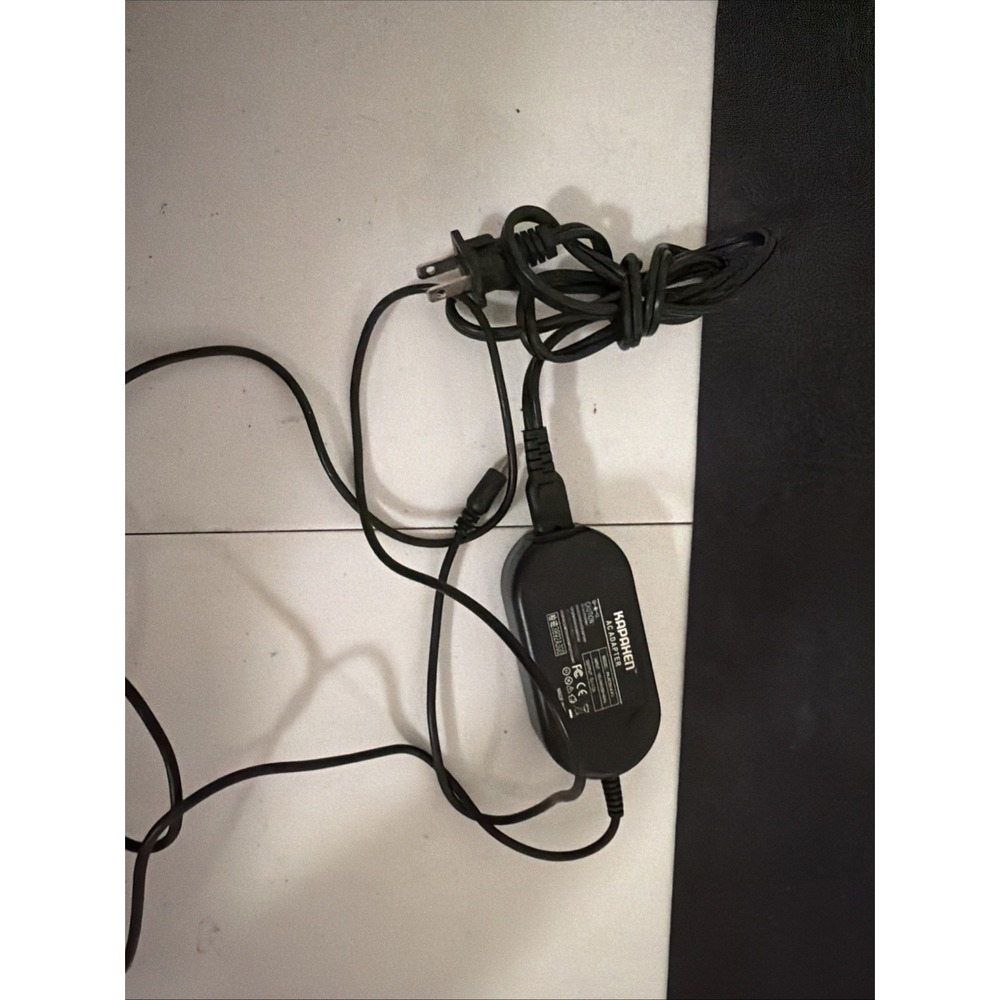 Kapaxen Adapter. PA-AC5V-K-FJ. Input 100-240v/50-60hz. Output 5v 2A